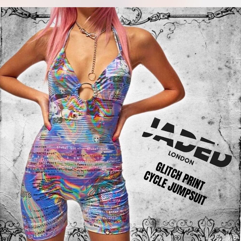 Jaded-london Women's multi Playsuit-romper